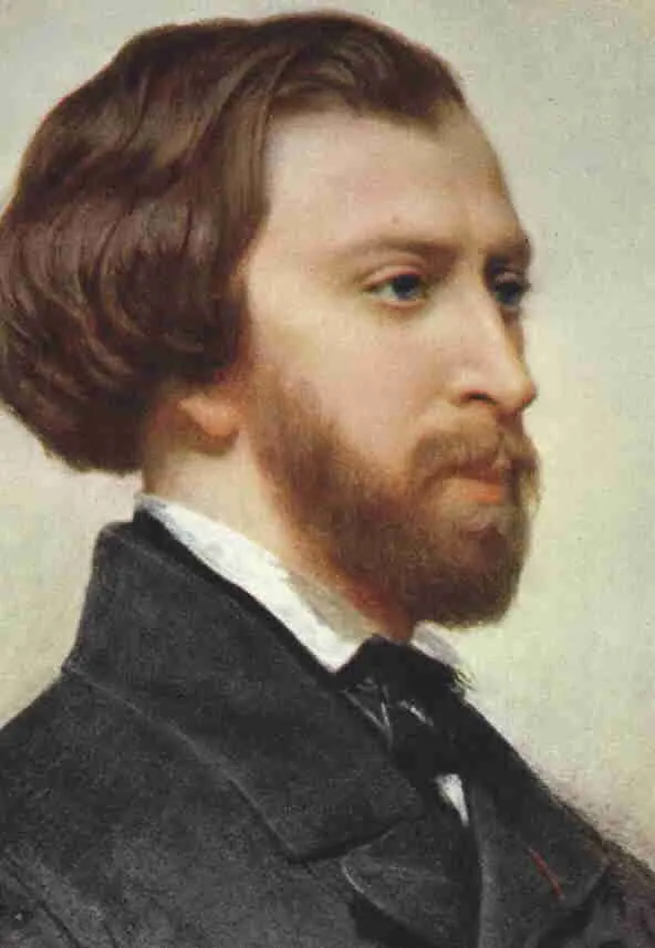 Porträt von Alfred de Musset (Charles Landelle)